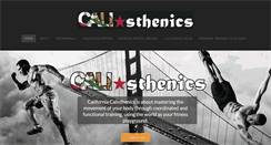 Desktop Screenshot of californiacalisthenics.com